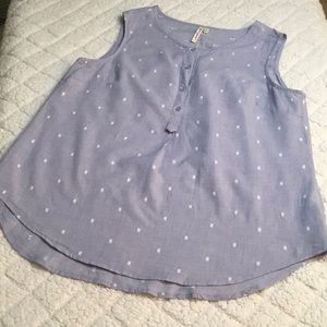 GRAND & GREENE SLEEVELESS TOP